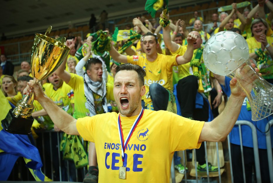 Fotografija: Luka Žvižej je Celje zapustil kot prvak, po dveh letih se vrača v novi vlogi. FOTO: Jure Eržen