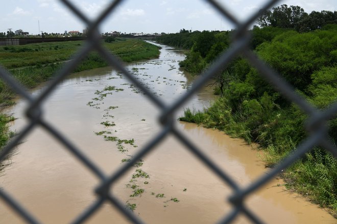 Nevarna reka Rio Grande. FOTO: Loren Elliott, Reuters