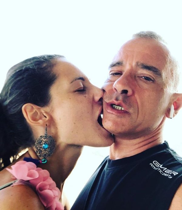 Eros Ramazzotti in Marica Pellegrinelli sta se ločila. FOTO: posnetek zaslona