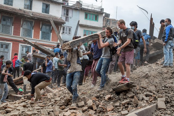 Po potresu v Nepalu je naše ministrstvo večino potovanj tja odsvetovalo. Foto: Guliver/Getty images