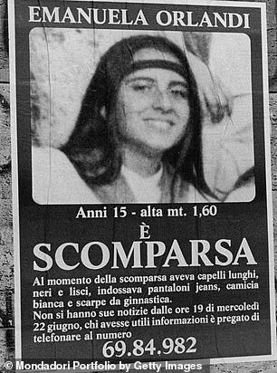 Ko je izginila, je bila Emanuela stara 15 let, domov se je vračala iz glasbene šole. FOTO: Wikipedia