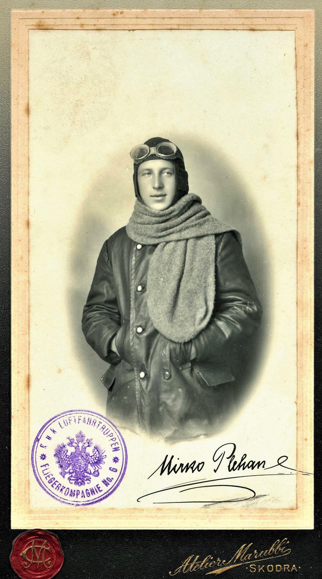Mirko Plehan poleti 1916