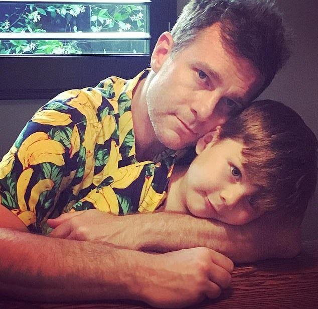 David Campbell s sinom Billyjem FOTO: Instagram