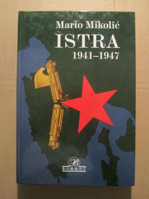 Fotografija: Simbolika boja za Istro med fašisti in komunisti na platnicah Mikolićeve knjige
