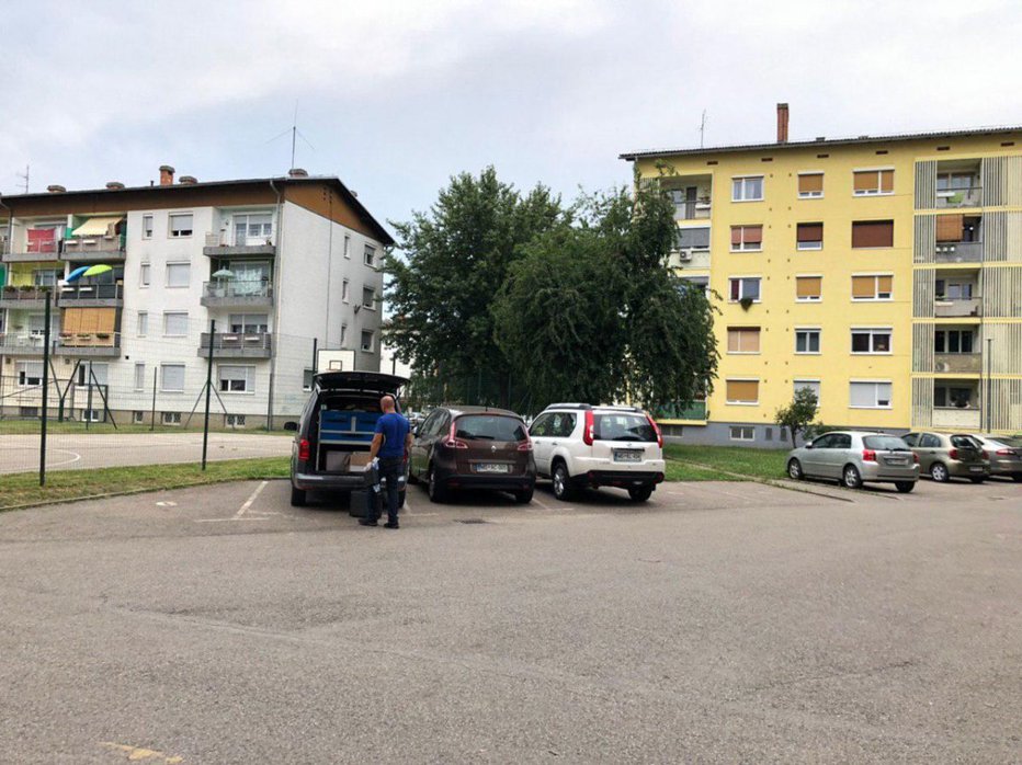 Fotografija: Incident se je zgodil v blokovskem naselju v središču Murske Sobote.