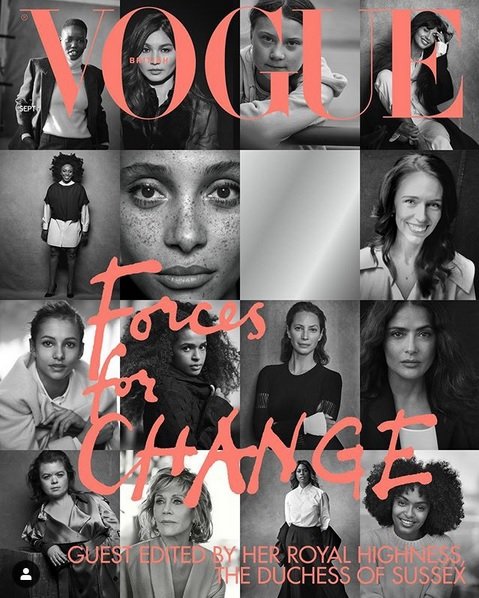 Fotografija: Vogue krasi 15 žensk in ogledalo. FOTOGRAFIJI: Instagram
