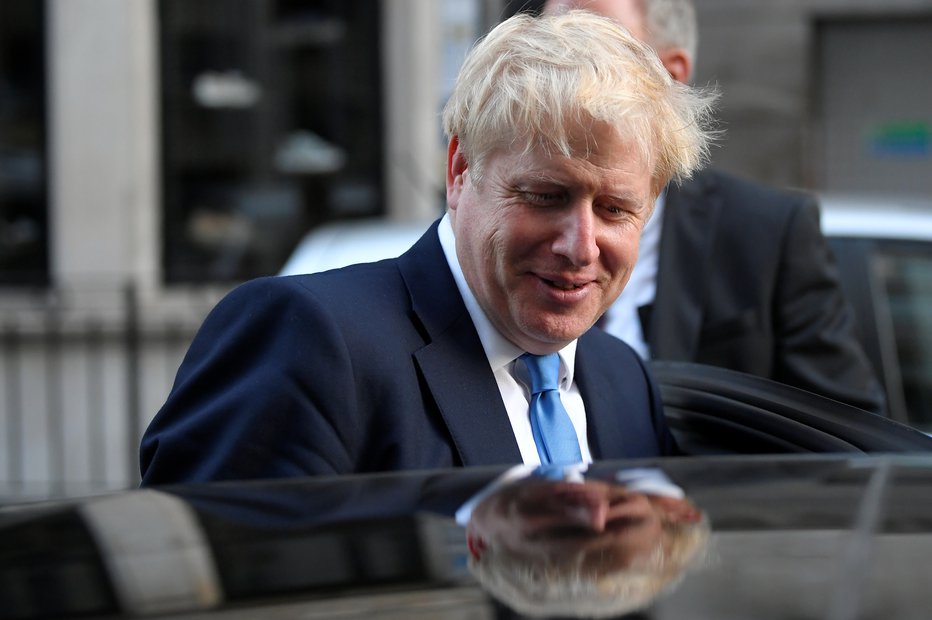 Fotografija: Boris Johnson po izvolitvi FOTO: Reuters