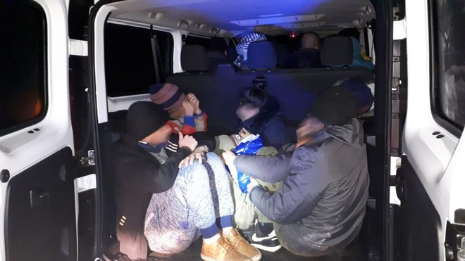 Tako je celjska združba tihotapila migrante v Slovenijo in prek nje. FOTO: PU Celje