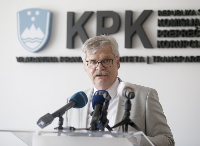Boris Štefanec, predsednik komisije KPK. FOTO: Roman Šipić, Delo