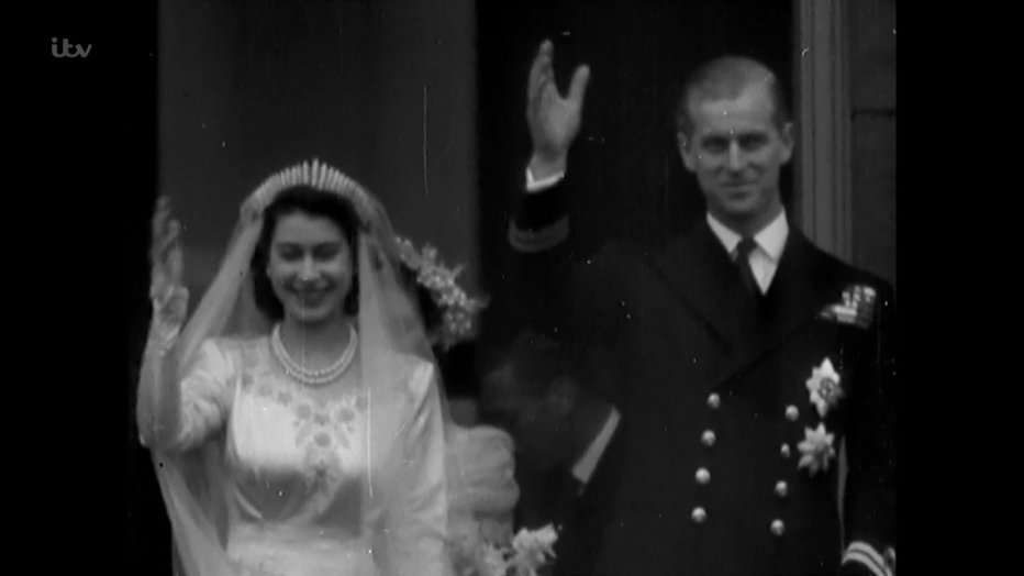 Fotografija: Poročila sta se 20. novembra 1947.