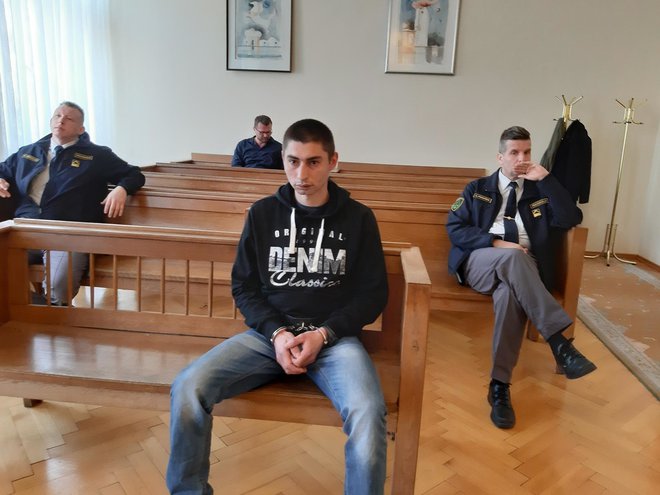 Andželin Kočevar je bil na sodišču skesan. FOTOgrafije: Tanja Jakše Gazvoda