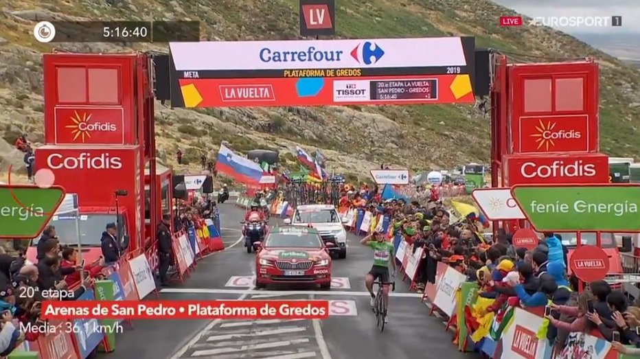 Fotografija: Nova zmaga za Tadeja Pogačarja! FOTO: La Vuelta