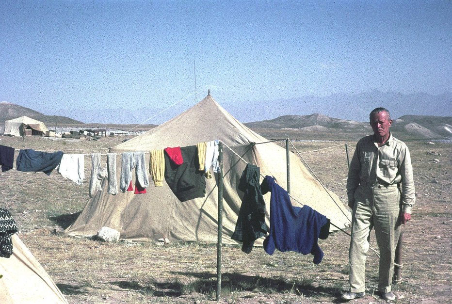 Fotografija: Miha Potočnik je bil leta 1967 vodja prve slovenske alpinistične odprave v Pamir. FOTO: Franc Ekar