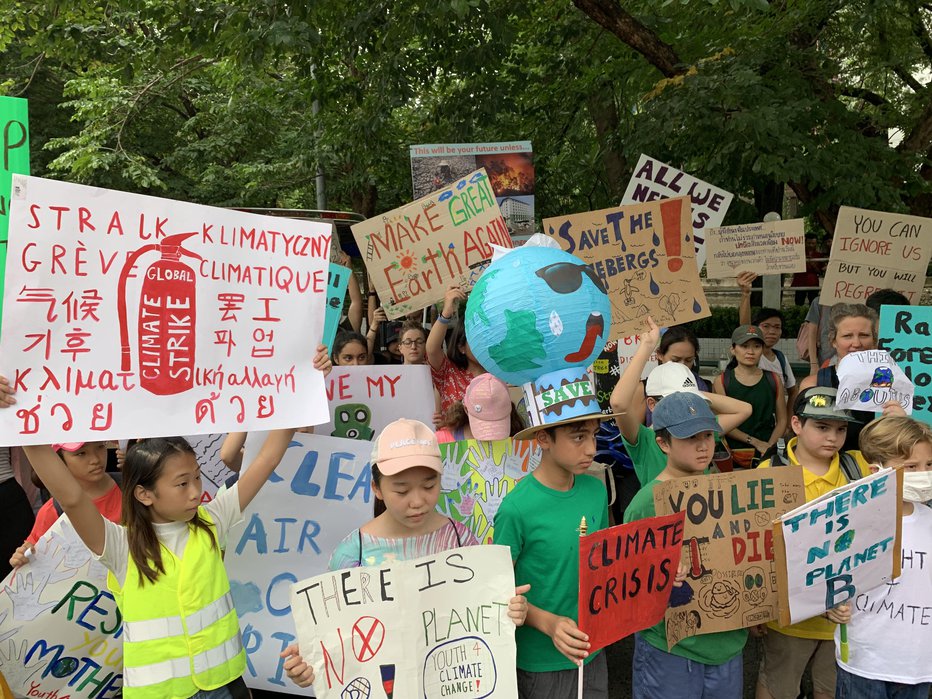 Fotografija: Organizira proteste in opozarja na nevarnost onesnaževanja.