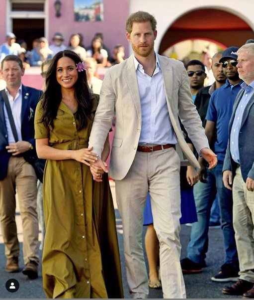 Princ Harry in Meghan še nista našla časa za čestitke. FOTO: instagram