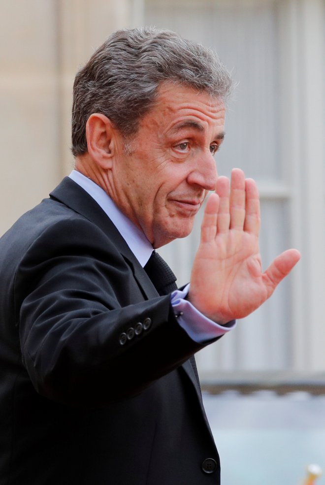 Nekdanji predsednik Nicolas Sarkozy. FOTO: Reuters