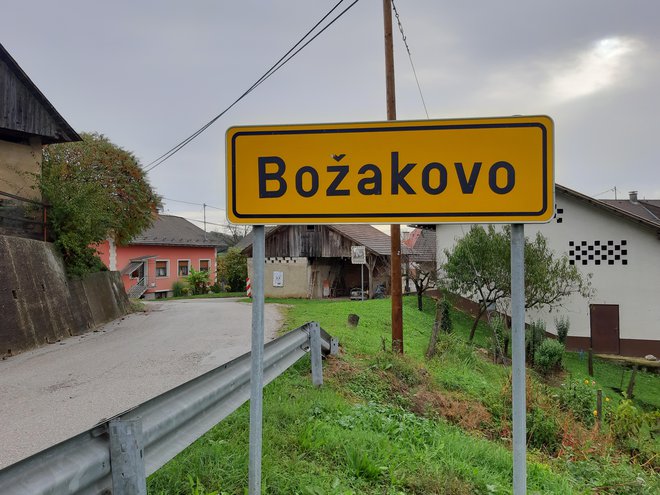 Božakovo je najbolj znano kot domača vas morilca Silva Pluta. FOTO: Tanja Jakše Gazvoda