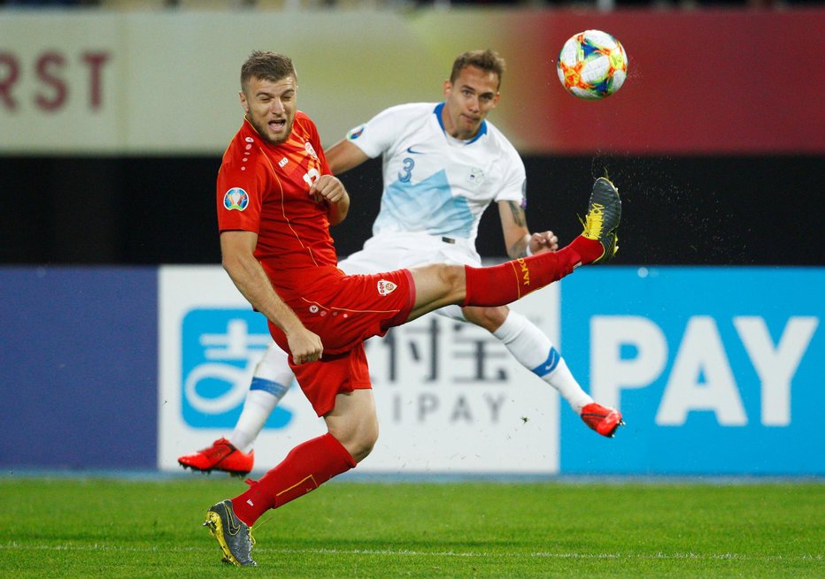 Fotografija: Slovenska nogometna reprezentanca je igrala sedmo kvalifikacijsko tekmo za evropsko prvenstvo 2020. FOTO: Reuters
