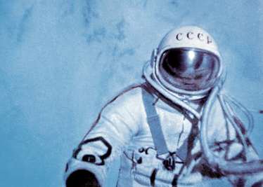 Ruski kozmonavt je bil v vesolju dvanajst minut. FOTO: arhiv Alekseja Leonova