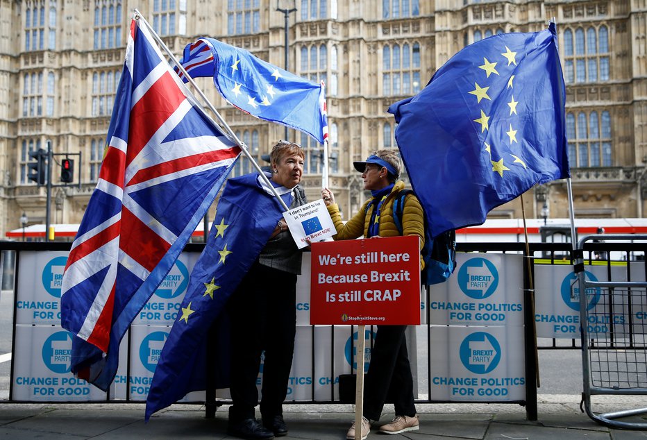 Fotografija: Britanci naj bi EU zapustili do 31. oktobra. FOTO: Reuters