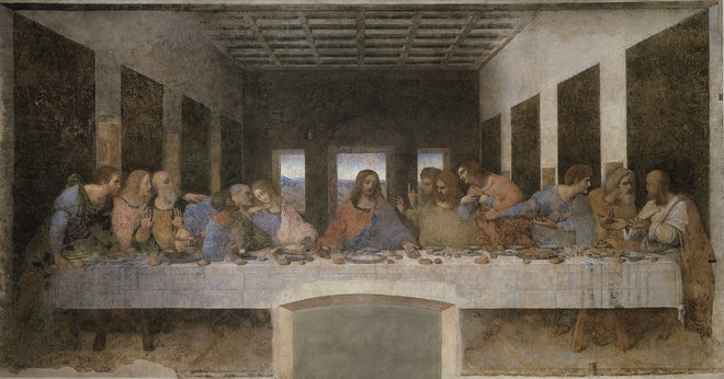 Restavriranje načete freske Zadnja večerja (1495–1498) je trajalo kar 20 let.