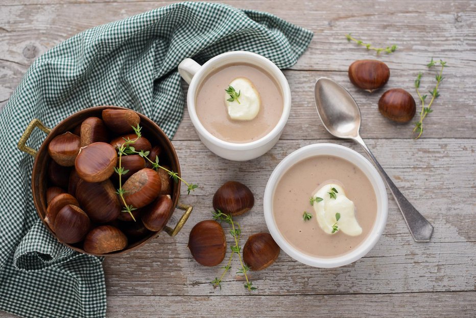 Fotografija: Kostanjeva juha. FOTO: Shutterstock