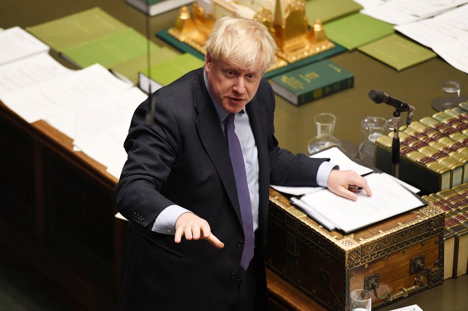 Fotografija: Britainski premier Boris Johnson. FOTO: Reuters