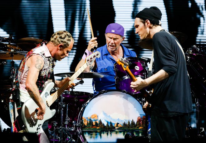 Slavo si je pribrenkal v glasbeni skupini Red Hot Chili Peppers. FOTO: guliver/getty images