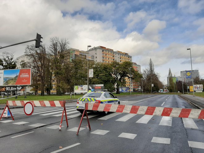 Mariborske ulice so bile zaprte že od zgodnjega jutra. FOTO: Aleš Andlovič