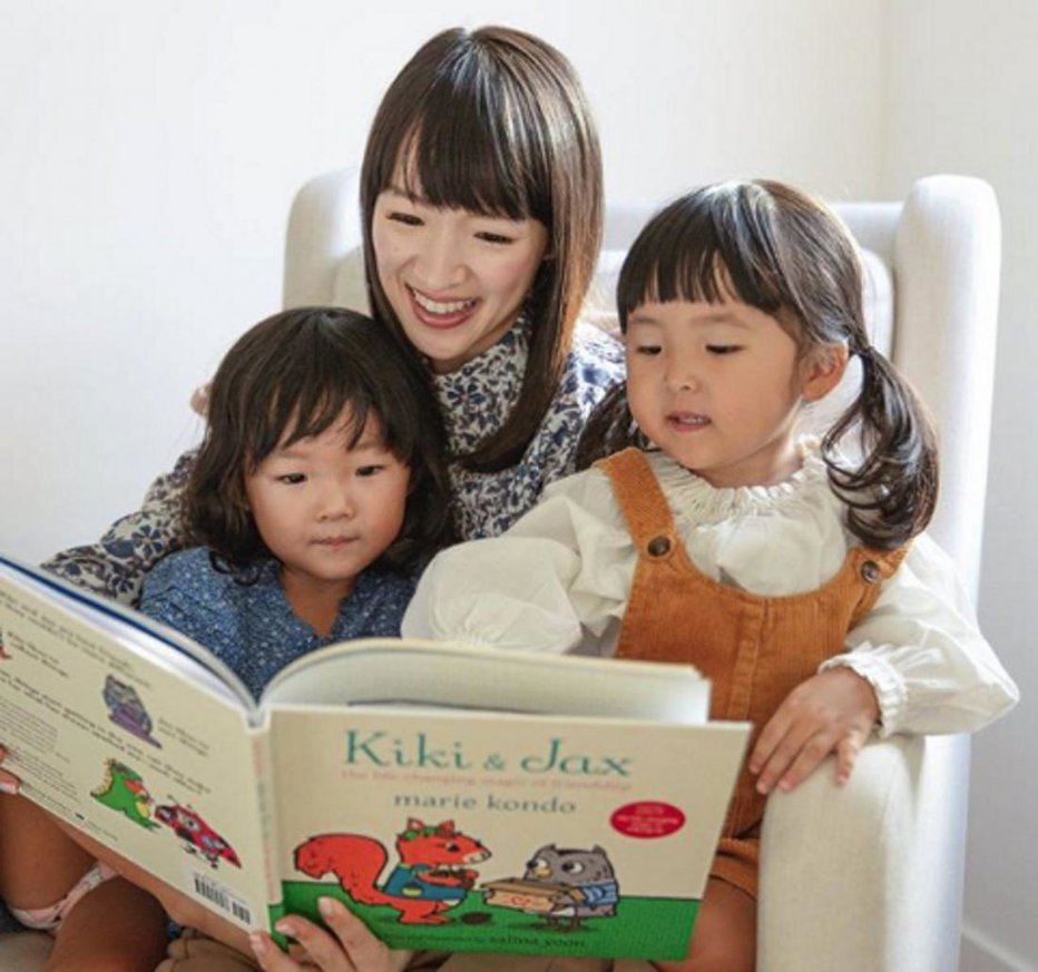 Fotografija: Marie Kondo se bo počasi poslovila od zelo napornega in zahtevnega leta s knjigo za otroke. FOTO: Instagram, mariekondo