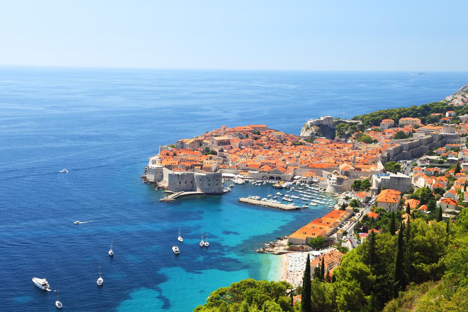 Fotografija: Pogled na Dubrovnik. FOTO: Getty Images, Istockphoto