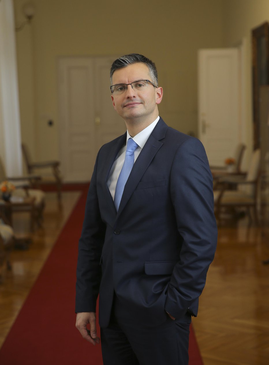 Fotografija: Marjan Šarec, predsednik vlade. FOTO: Jože Suhadolnik
