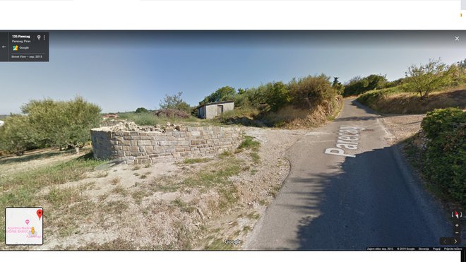 Iz lope je zrasla načelnikova novogradnja, po ugotovitvah ministrstva za okolje in prostor nezakonita. FOTO: Google Maps