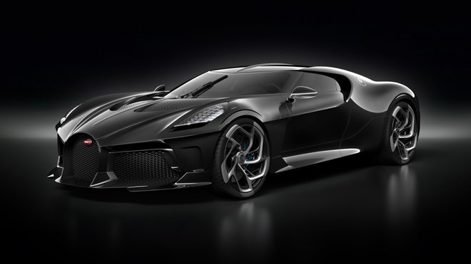 Bugatti la voiture noire velja za najdražji avtomobil vseh časov.