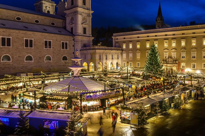Christkindlmarkt je največji in najstarejši sejem v Salzburgu.<br />
FOTO: Promocijski material
