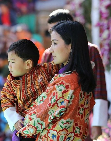Princ Jigme Namgyel Wangchuck se je rodil 5. februarja 2016. FOTO: Instagram