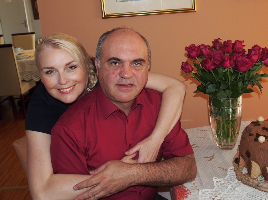 Fotografija: Simona in Goran nekaj dni, preden je izvedela, da ima raka. FOTO: FACEBOOK