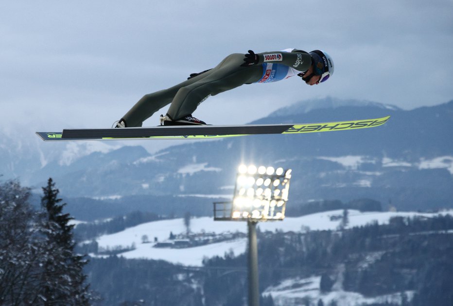 Fotografija: Ski Jumping - Four Hills Tournament - Bischofshofen, Austria - January 6, 2021 Poland's Kamil Stoch in action REUTERS/Lisi Niesner FOTO: Lisi Niesner Reuters