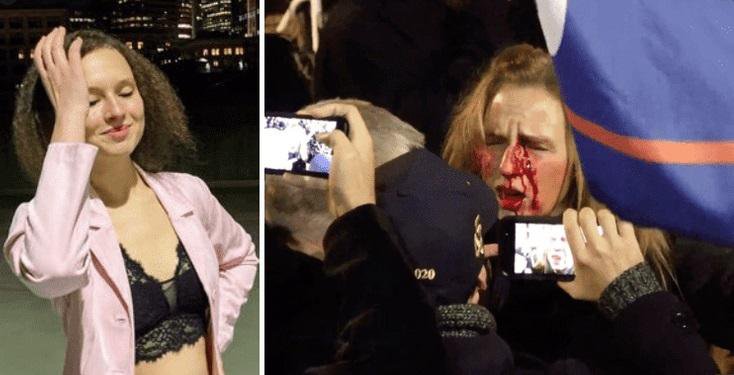 Fotografija: Hči opozarja mater, da je sama izzvala nasilen obračun. FOTO: Twitter