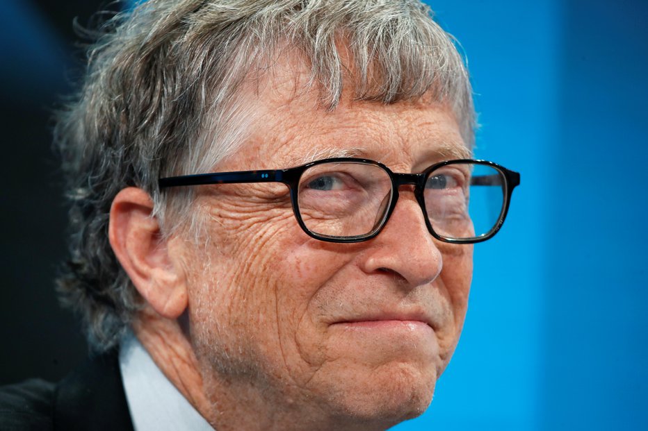 Fotografija: Bill Gates. FOTO: Arnd Wiegmann Reuters
