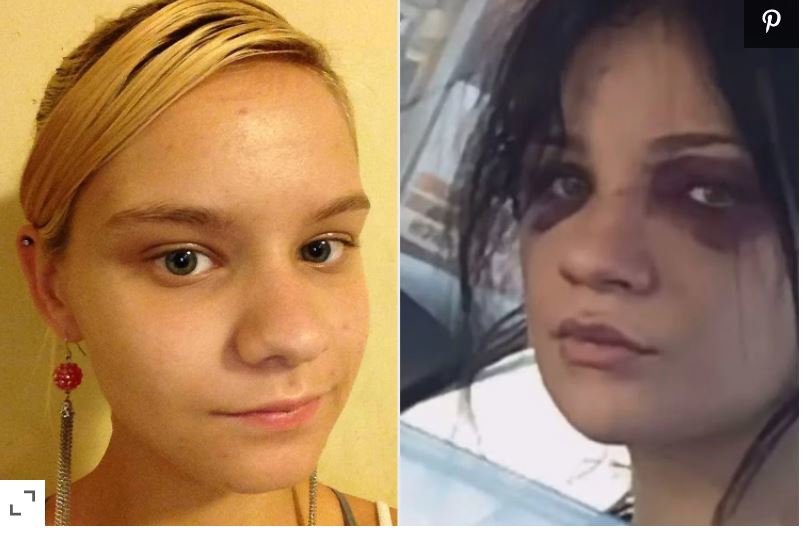 Fotografija: Izginulo dekle leta 2014 in objava na družbenem omrežju (desno). Mnogi pravijo, da gre za isto osebo. FOTO: zasebni album