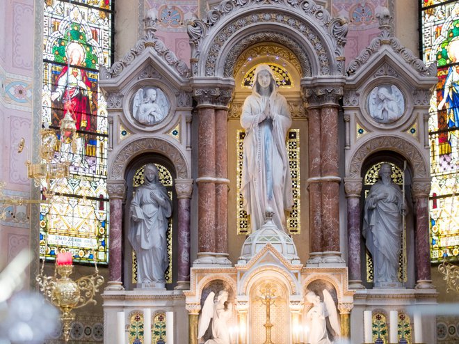 Bazilika lurške Matere božje v Brestanici Foto: Facebook
