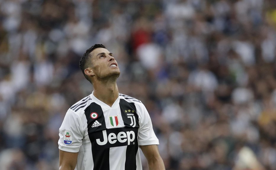 Fotografija: Cristiano Ronaldo se sooča z obtožbami o posilstvu. FOTO. AP