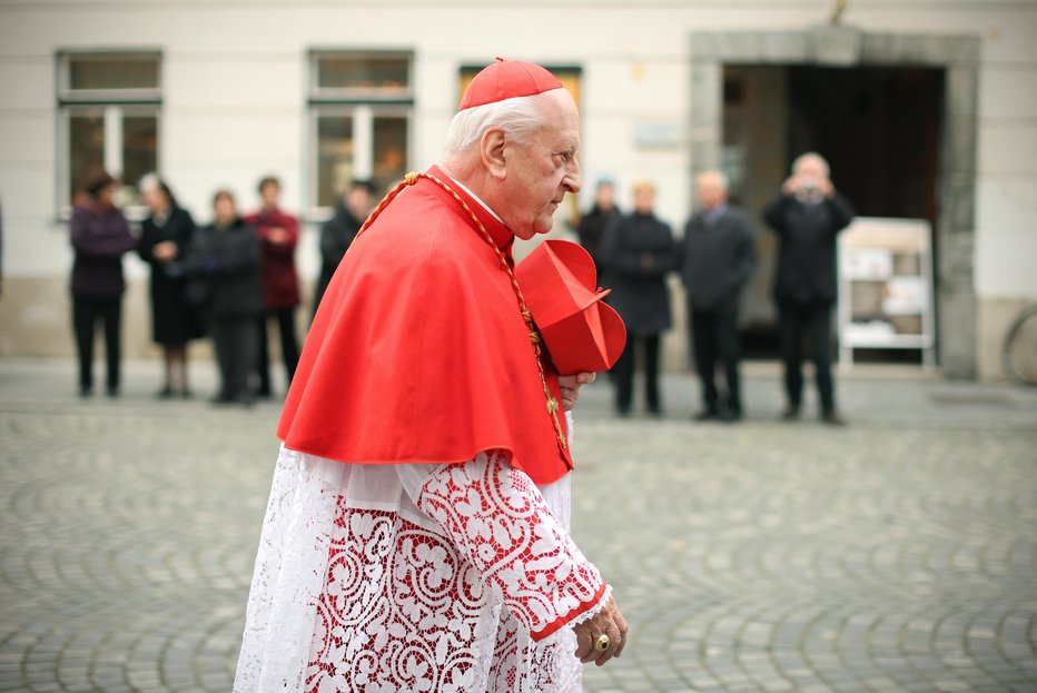 Fotografija: Benedikt XVI. je Franca Rodeta imenoval za kardinala. FOTO: Jure Eržen