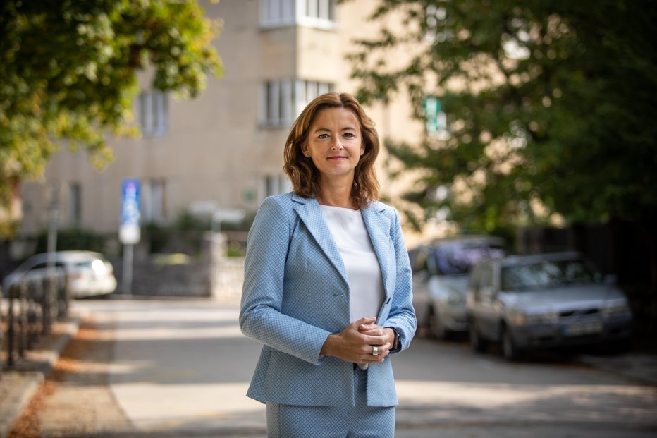 Fotografija: Tanja Fajon, predsednica SD. FOTO: Voranc Vogel