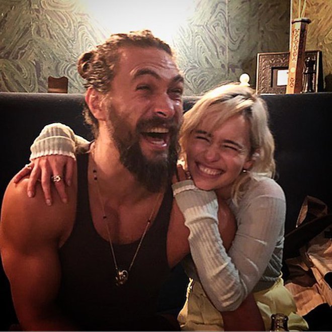 Jason in Emilia sta igrala zaljubljenca že v seriji Igra prestolov. FOTO: Osebni Arhiv