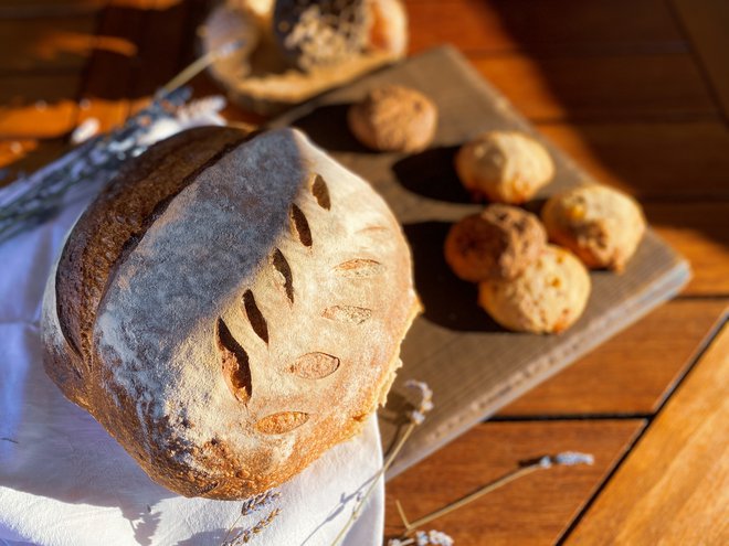 Kruh, pripravljen z drožmi FOTO: Osebni arhiv
