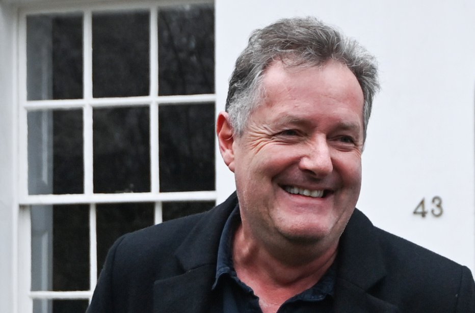 Fotografija: Piers Morgan je po izjavah že zapustil omenjeno oddajo. FOTO: Toby Melville, Reuters