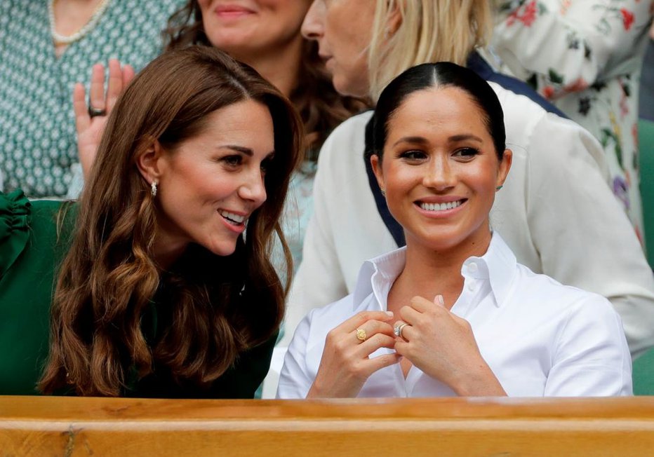 Fotografija: Kate in Meghan nikoli nista postali dobri prijateljici, kot so upali oboževalci kraljeve družine. Kate se odlično razume s Harryjem, zato so pričakovali, da si bosta z Meghan blizu, vendar sta si značajsko očitno preveč različni. FOTO: Reuters