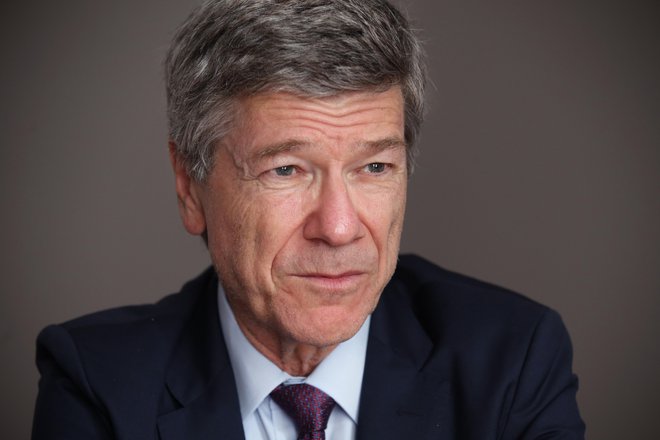 Jeffrey Sachs, ameriški profesor ekonomije FOTO: Jure Eržen, Delo